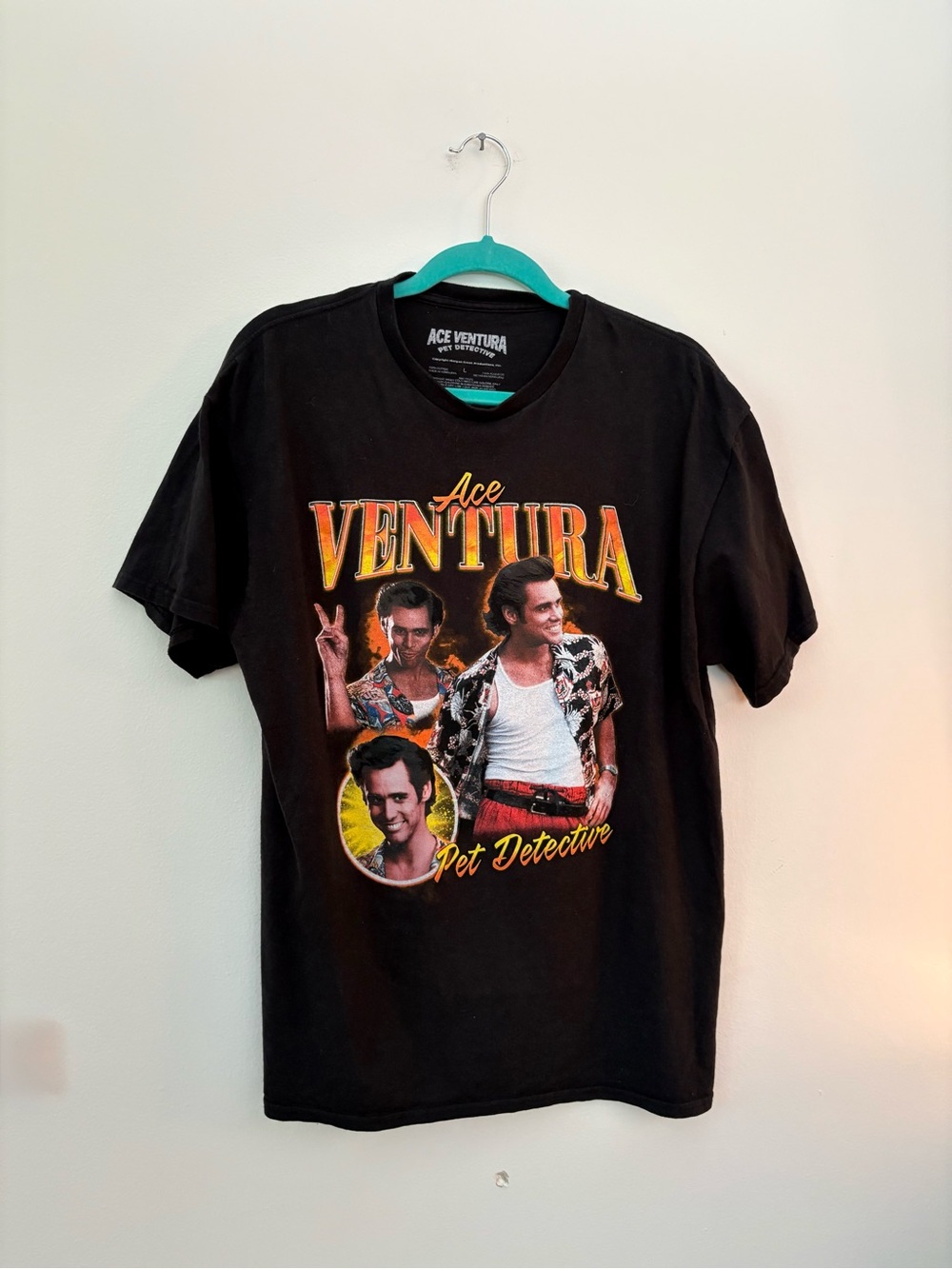 Ace Ventura Black Graphic Tee